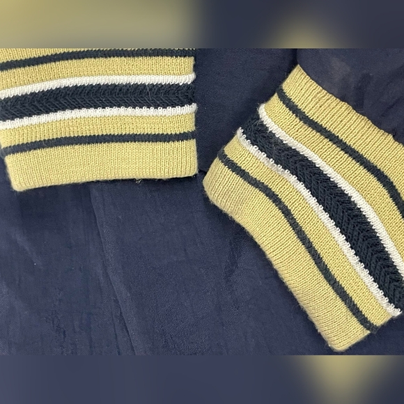 Vintage Champion V Neck Pullover Notre Dame Jacket Size Medium - Picture 4 of 10